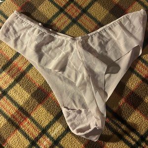 Victoria's Secret sheer thong panty